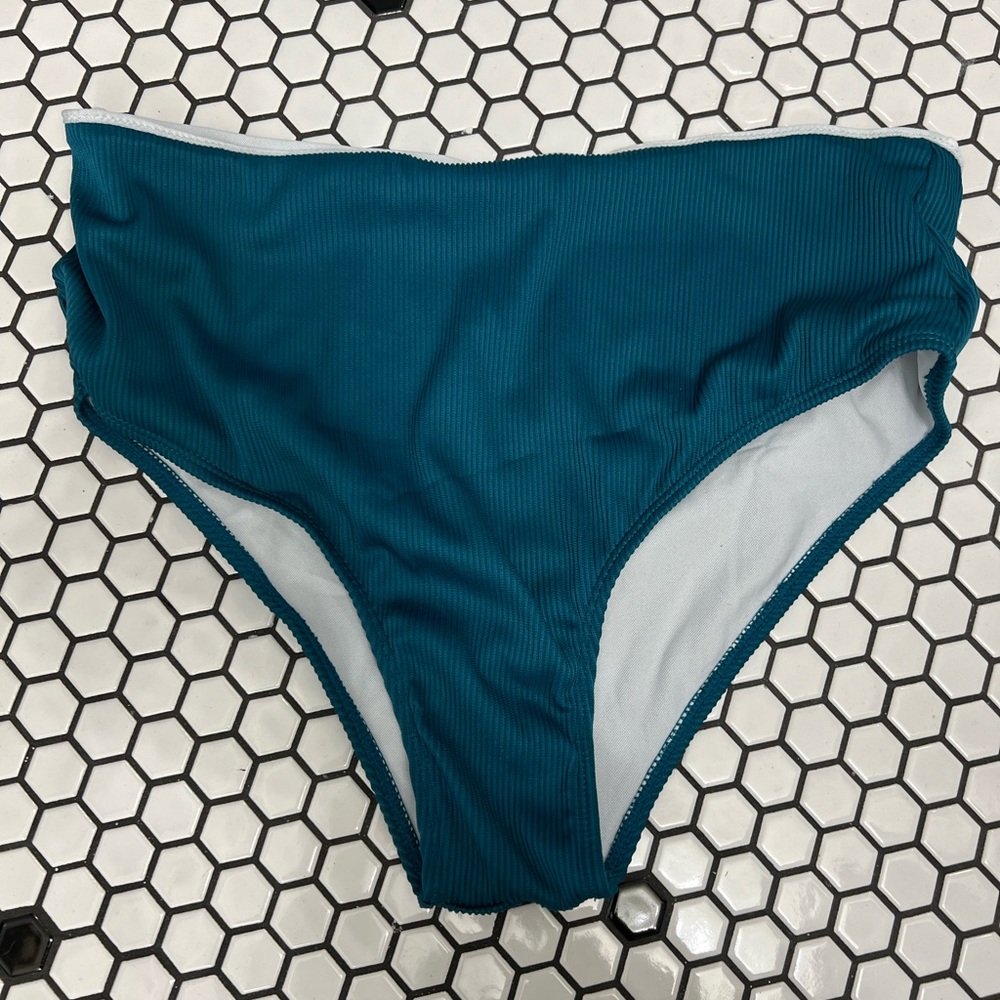 NWOT Zaful high rise bikini bottom size 12